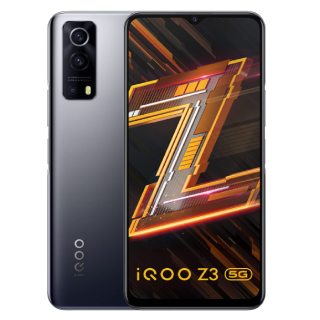 iQOO Z3 5G (Ace Black, 6GB RAM, 128GB) at Rs.17990 + Extra 10% Bank Off